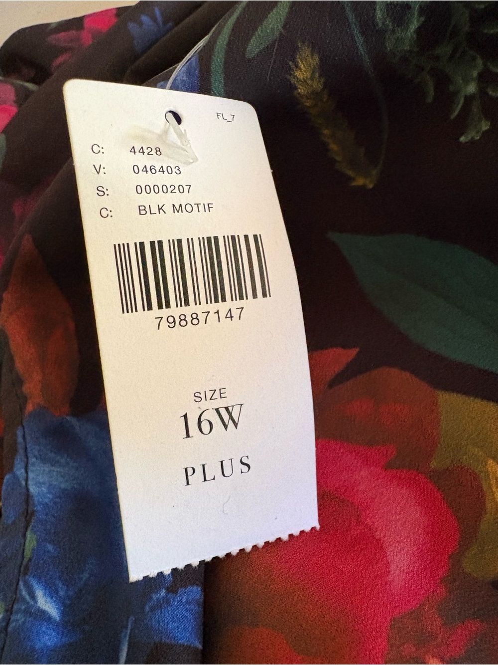 Anthropologie Hutch Floral Pleated Maxi Dress Size 16W New - Picture 10 of 10